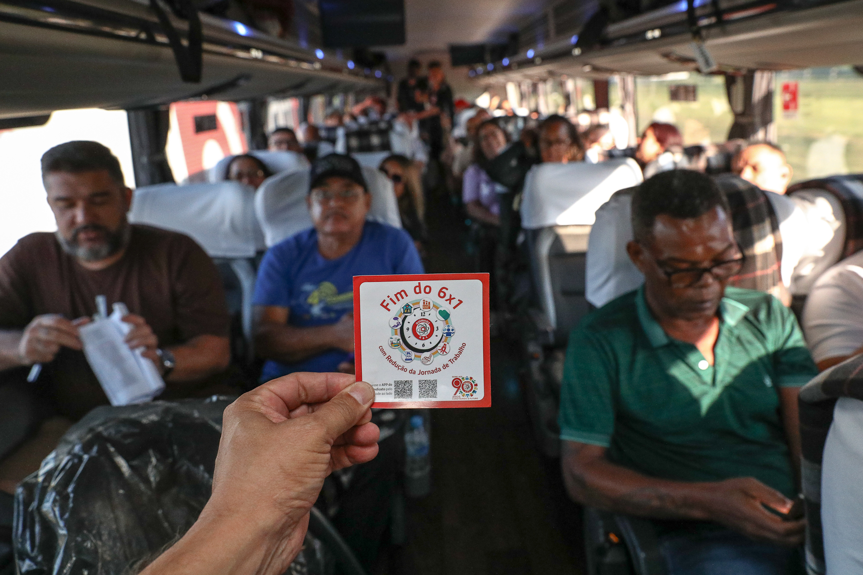 CONCLAT - Marcha da Classe Trabalhadora/DF concentração na Praça da Cidadania e macha até o espelho da água no Congresso. Fotos Dino Santos. Brasil_15_04_2026.