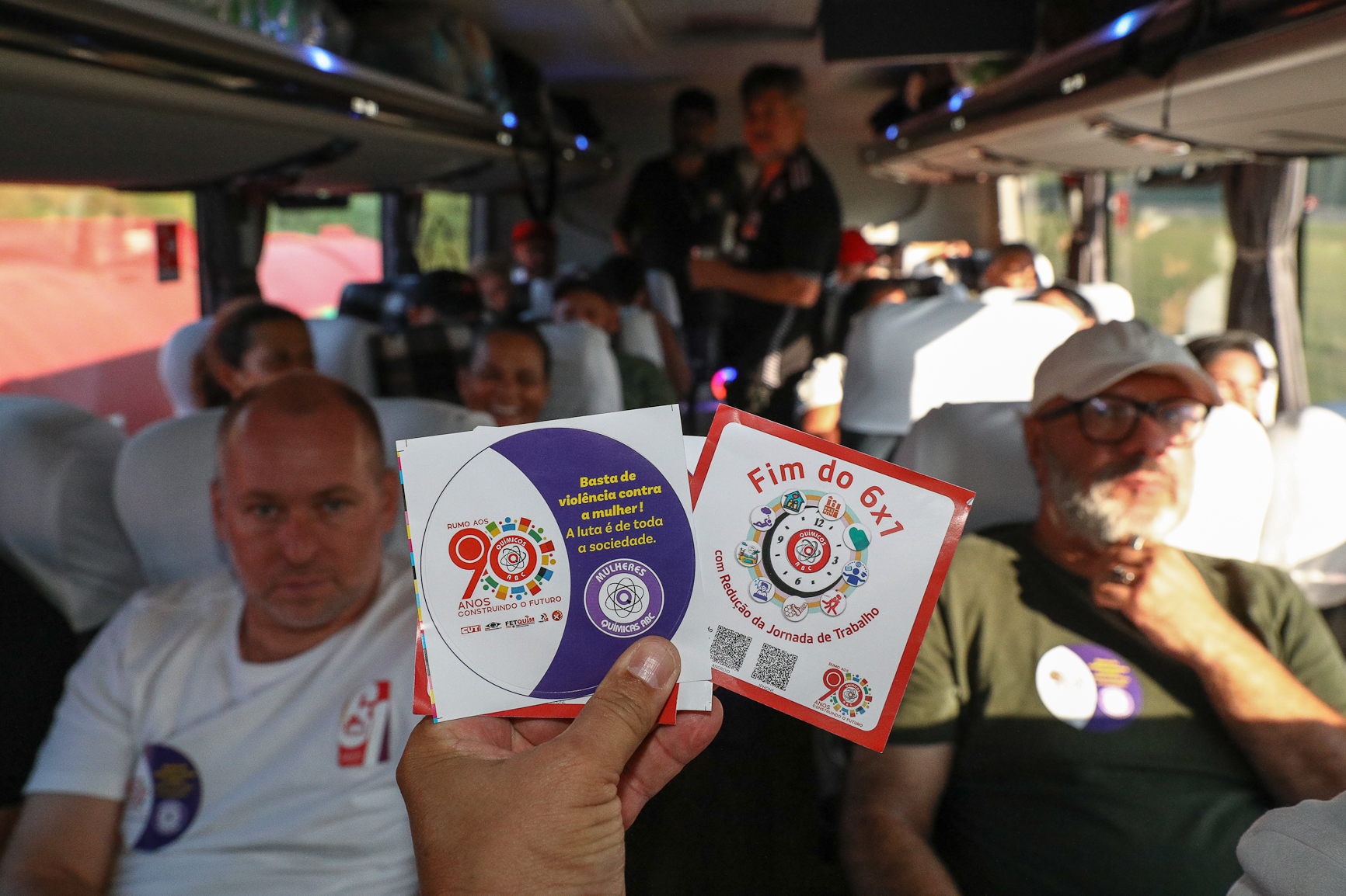 CONCLAT - Marcha da Classe Trabalhadora/DF concentração na Praça da Cidadania e macha até o espelho da água no Congresso. Fotos Dino Santos. Brasil_15_04_2026.