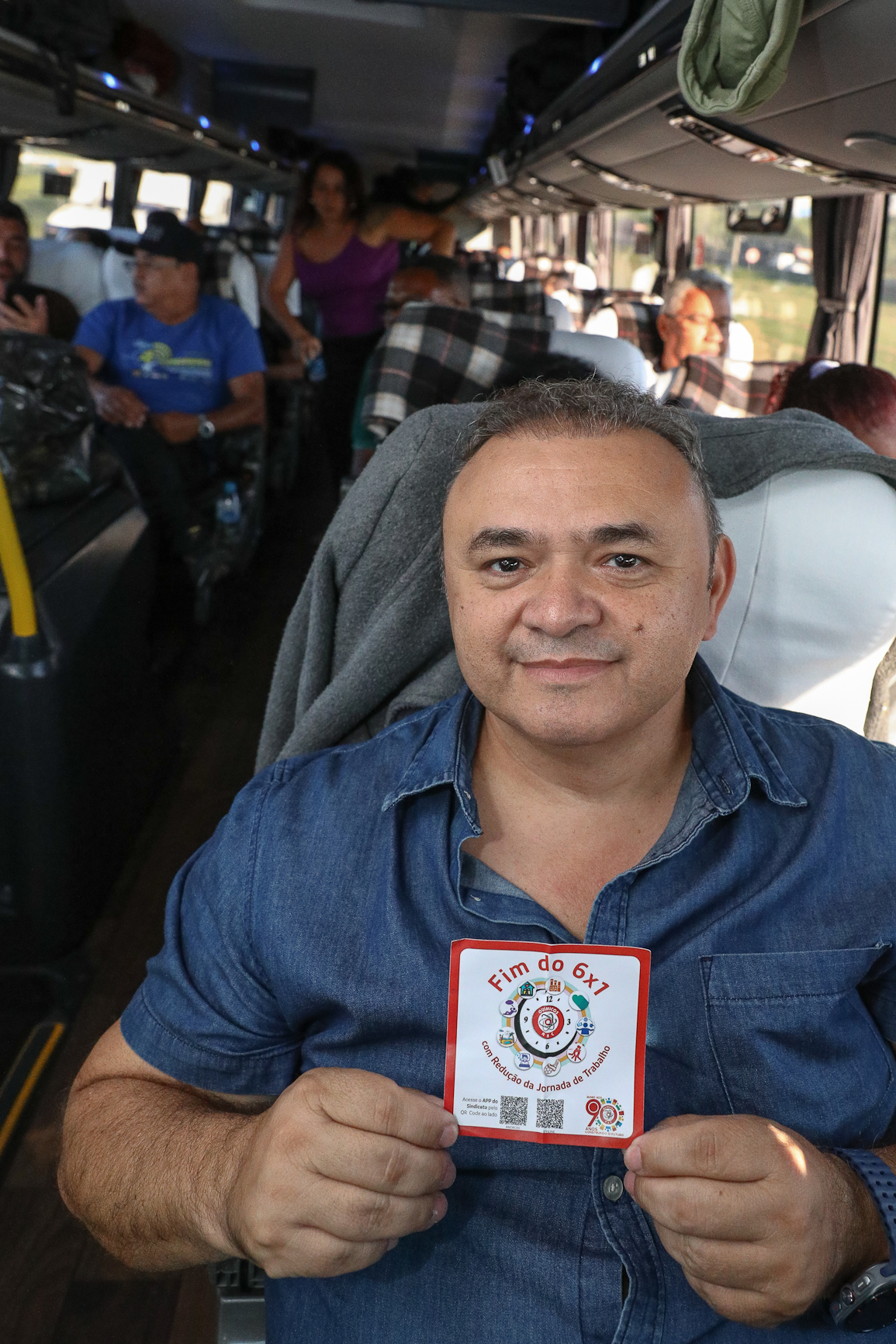 CONCLAT - Marcha da Classe Trabalhadora/DF concentração na Praça da Cidadania e macha até o espelho da água no Congresso. Fotos Dino Santos. Brasil_15_04_2026.