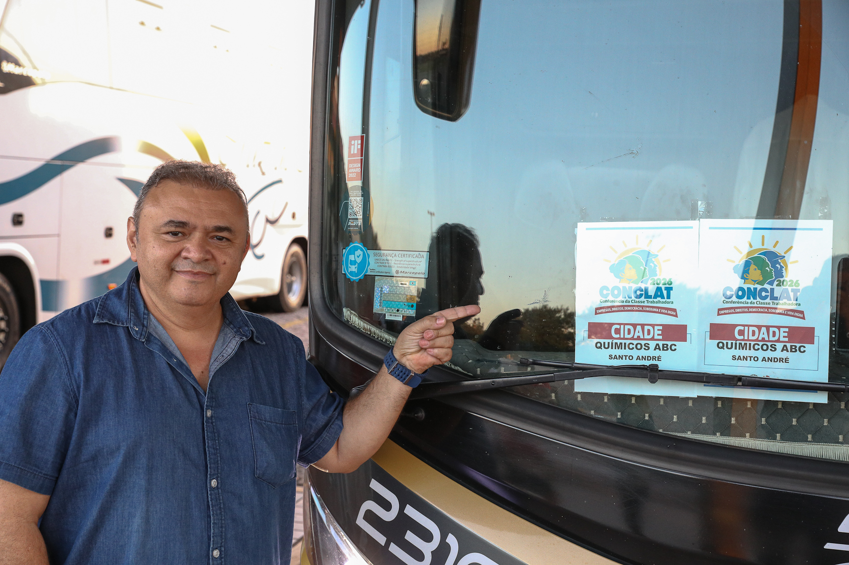 CONCLAT - Marcha da Classe Trabalhadora/DF concentração na Praça da Cidadania e macha até o espelho da água no Congresso. Fotos Dino Santos. Brasil_15_04_2026.