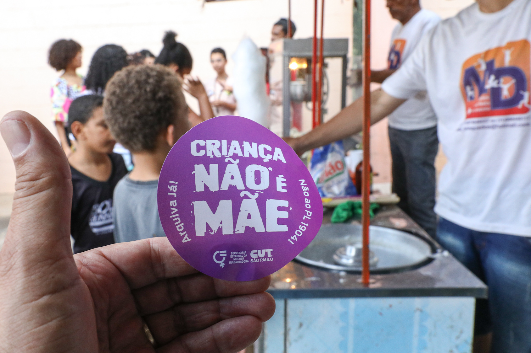 1º de maio realizado no Metal Clube em Osasco/SP por redução da jornada sem redução de salário, Redução da Jornada 6x1. Fotos Dino Santos. Brasil_01_05_2026.