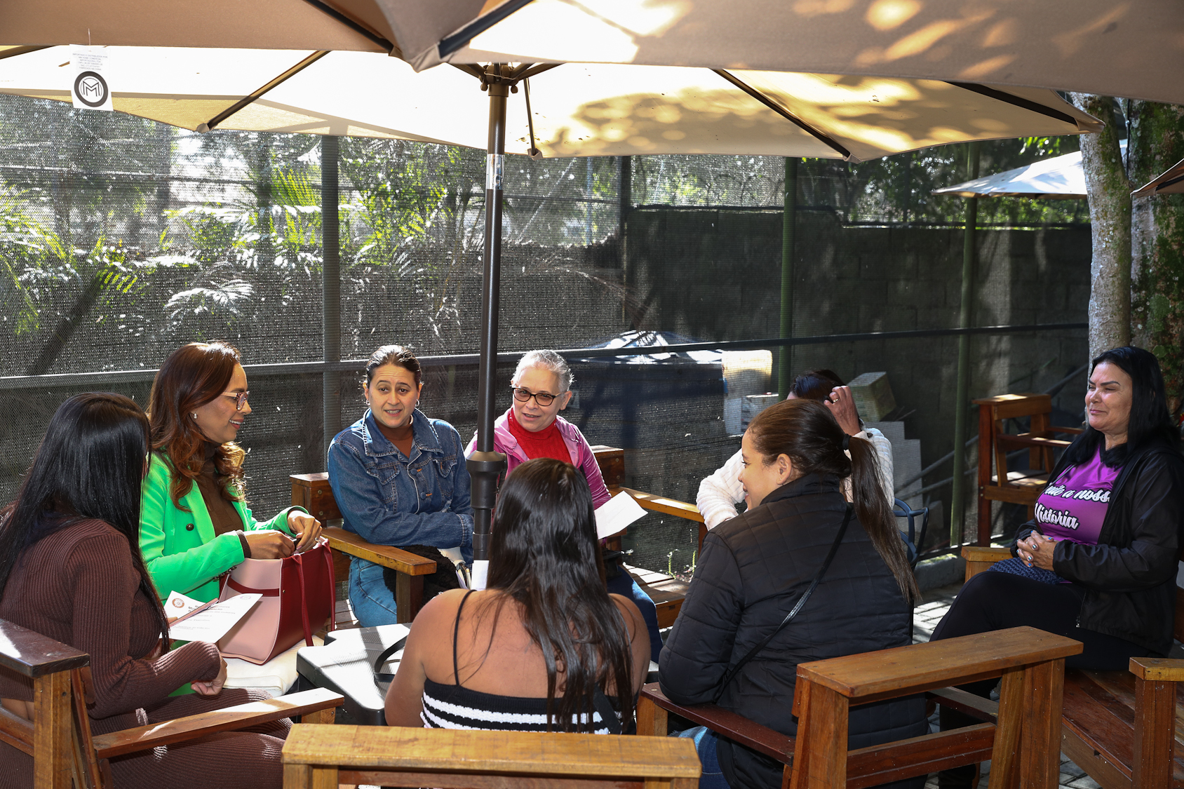 Roda de conversa das Mulheres Químicas do ABC sobre as políticas públicas para as mulheres realizada na Sociedade Amigos do Jardim Valdibia e Lauro Gomes. Rua Sebastião Souto, 15 - SBC. Fotos Dino Santos. Brasil_27_06_2026.