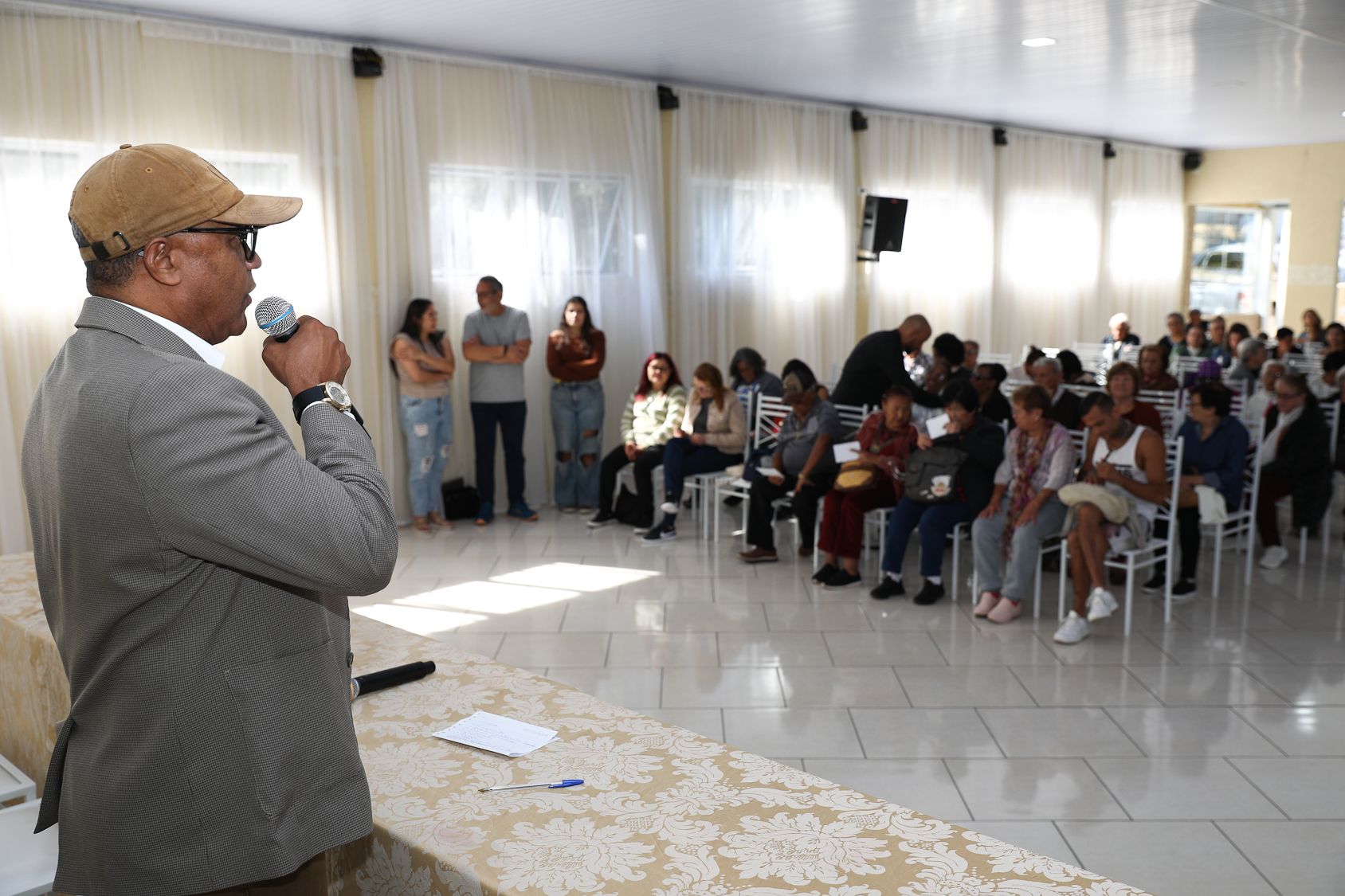 Posse da nova diretoria dos Aposentados e Pensionistas Químicos do ABC na Chácara Recanto dos Pássaros. Estrada Pouso Alegre, 169 - Rio Grande da Serra. Fotos Dino Santos. Brasil_07_06_2026.