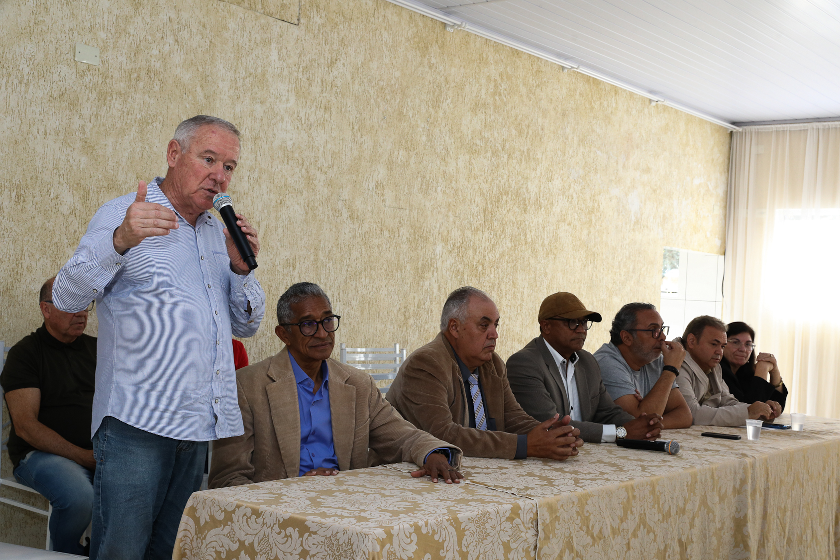 Posse da nova diretoria dos Aposentados e Pensionistas Químicos do ABC na Chácara Recanto dos Pássaros. Estrada Pouso Alegre, 169 - Rio Grande da Serra. Fotos Dino Santos. Brasil_07_06_2026.