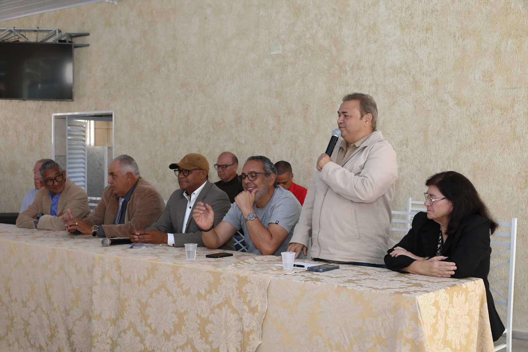 Posse da nova diretoria dos Aposentados e Pensionistas Químicos do ABC na Chácara Recanto dos Pássaros. Estrada Pouso Alegre, 169 - Rio Grande da Serra. Fotos Dino Santos. Brasil_07_06_2026.