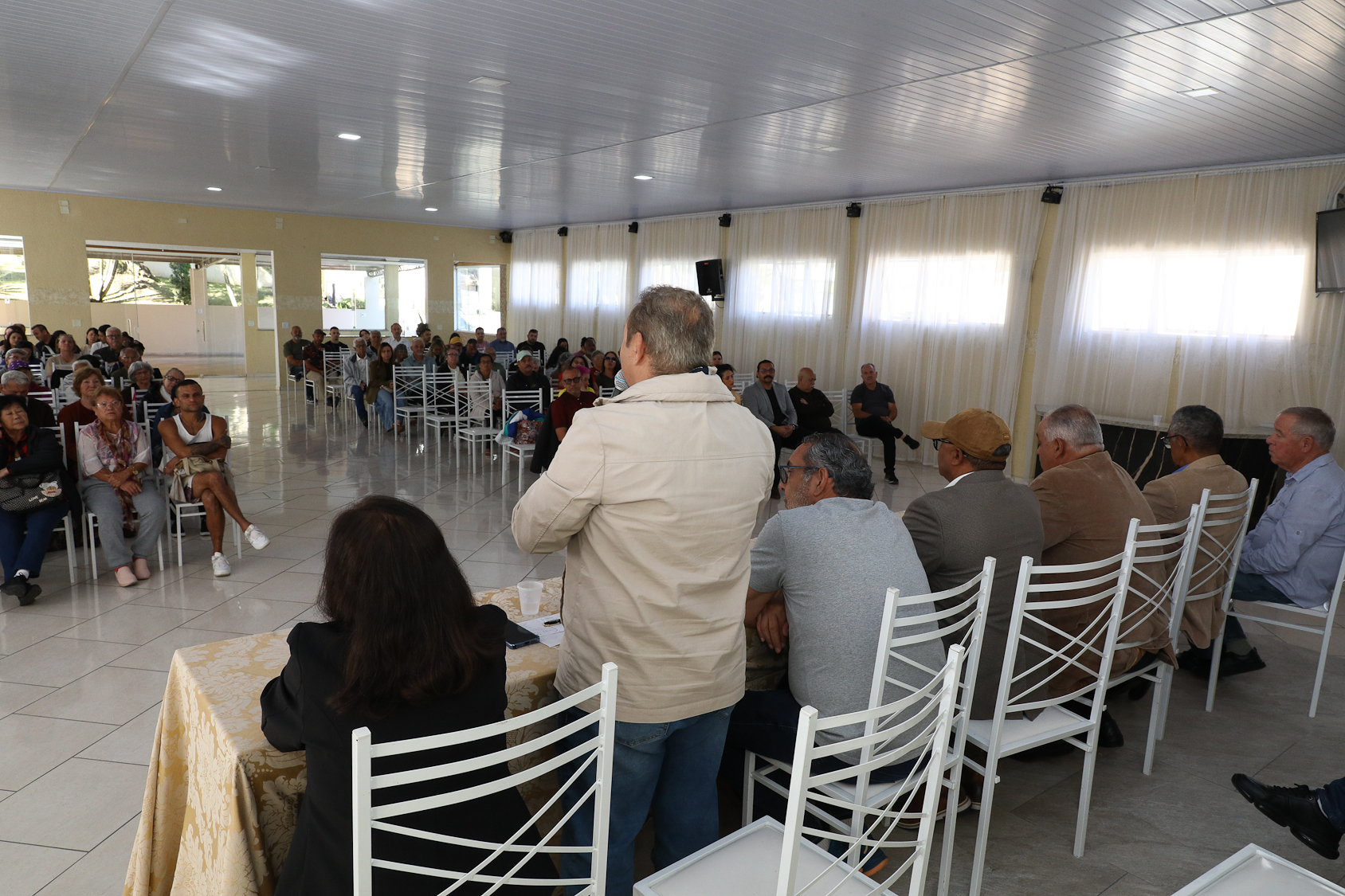 Posse da nova diretoria dos Aposentados e Pensionistas Químicos do ABC na Chácara Recanto dos Pássaros. Estrada Pouso Alegre, 169 - Rio Grande da Serra. Fotos Dino Santos. Brasil_07_06_2026.