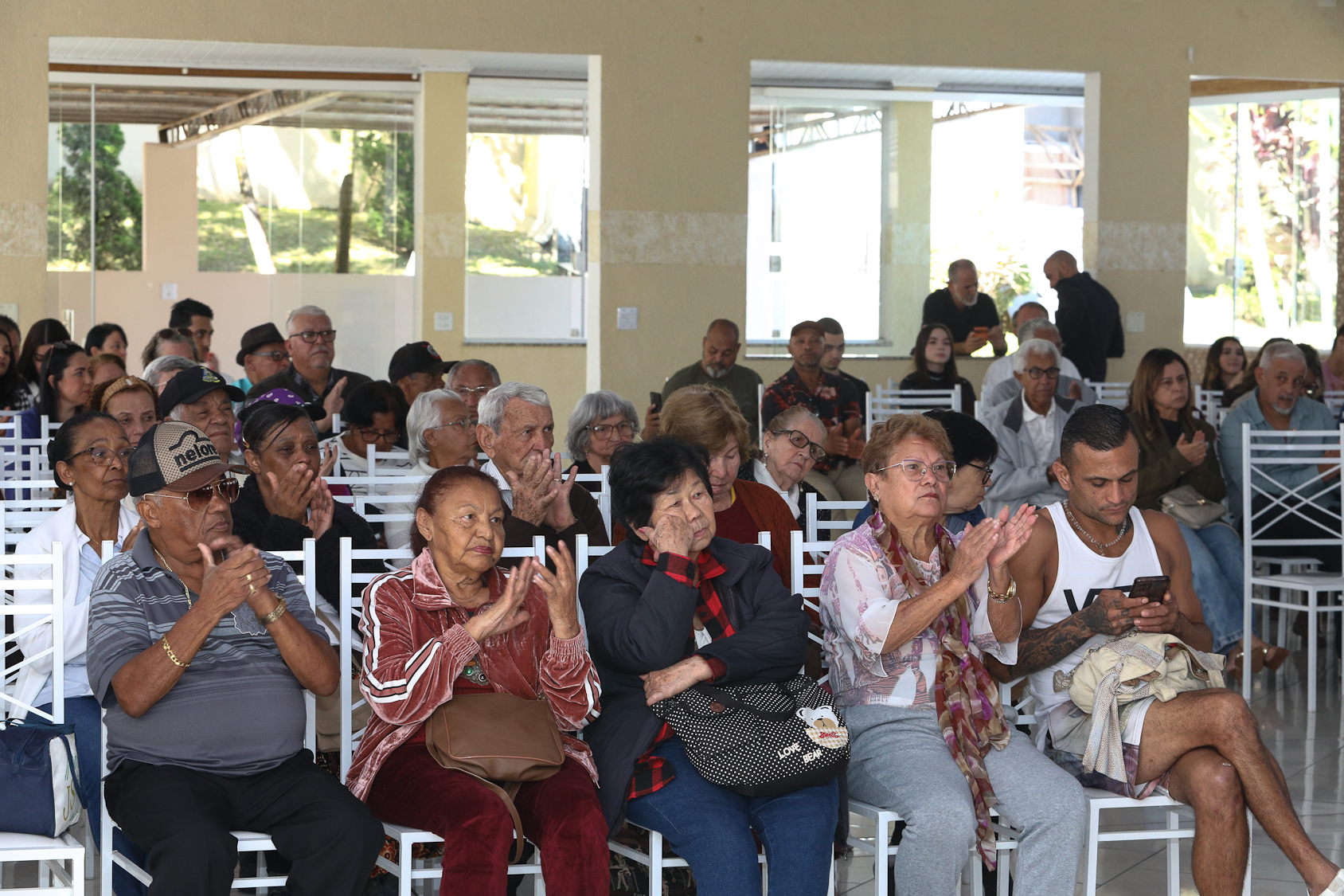 Posse da nova diretoria dos Aposentados e Pensionistas Químicos do ABC na Chácara Recanto dos Pássaros. Estrada Pouso Alegre, 169 - Rio Grande da Serra. Fotos Dino Santos. Brasil_07_06_2026.