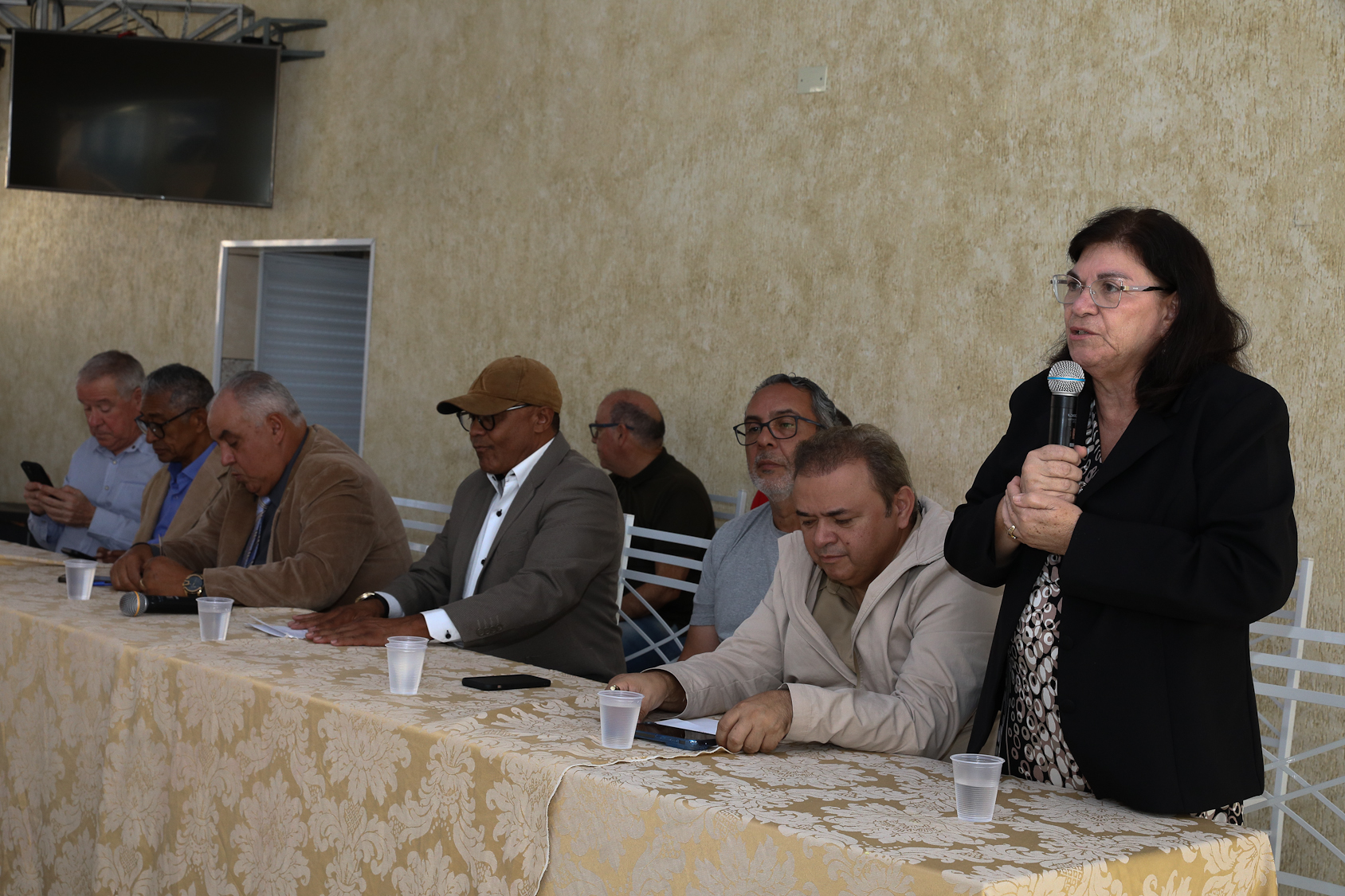 Posse da nova diretoria dos Aposentados e Pensionistas Químicos do ABC na Chácara Recanto dos Pássaros. Estrada Pouso Alegre, 169 - Rio Grande da Serra. Fotos Dino Santos. Brasil_07_06_2026.