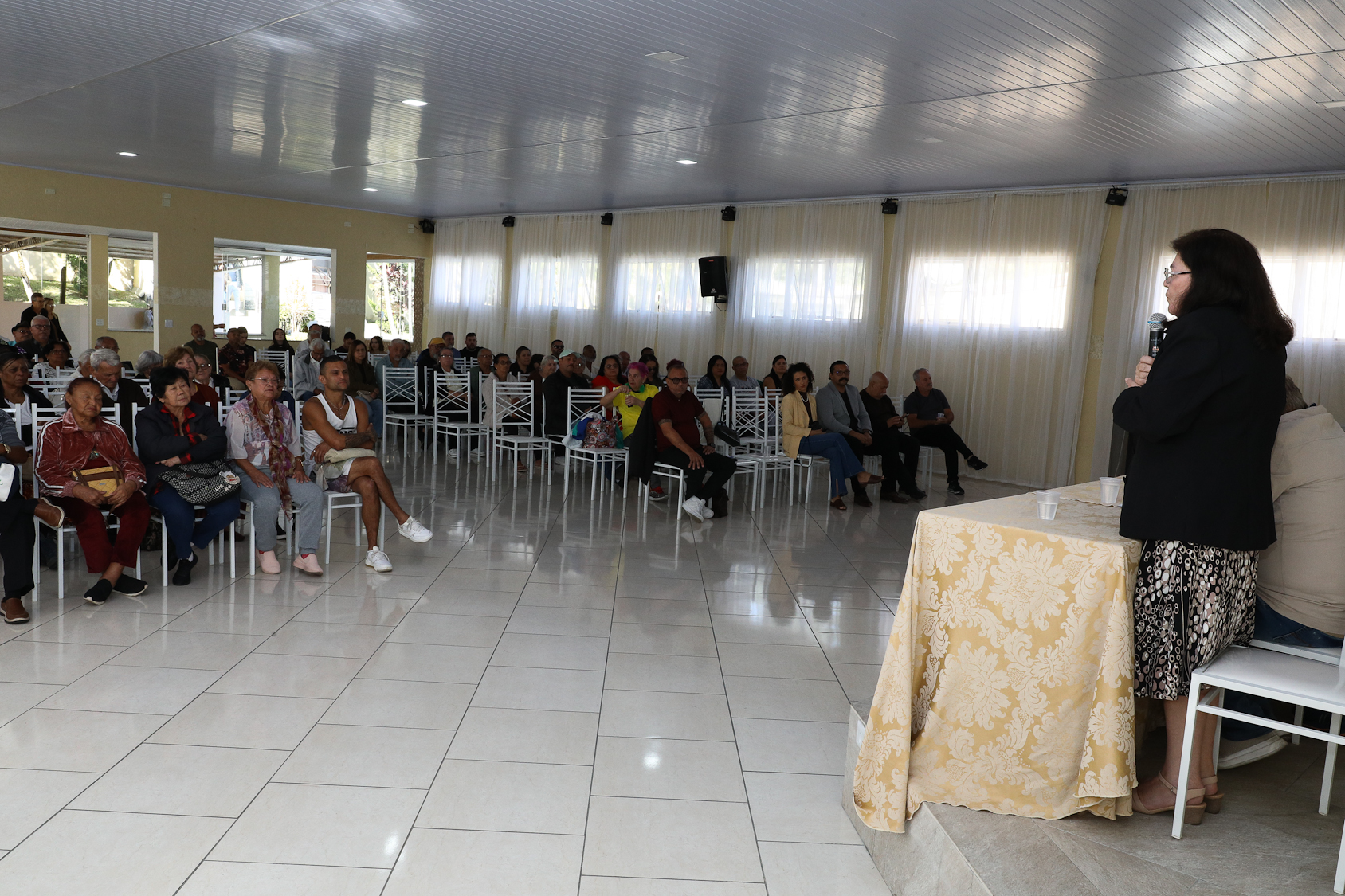 Posse da nova diretoria dos Aposentados e Pensionistas Químicos do ABC na Chácara Recanto dos Pássaros. Estrada Pouso Alegre, 169 - Rio Grande da Serra. Fotos Dino Santos. Brasil_07_06_2026.