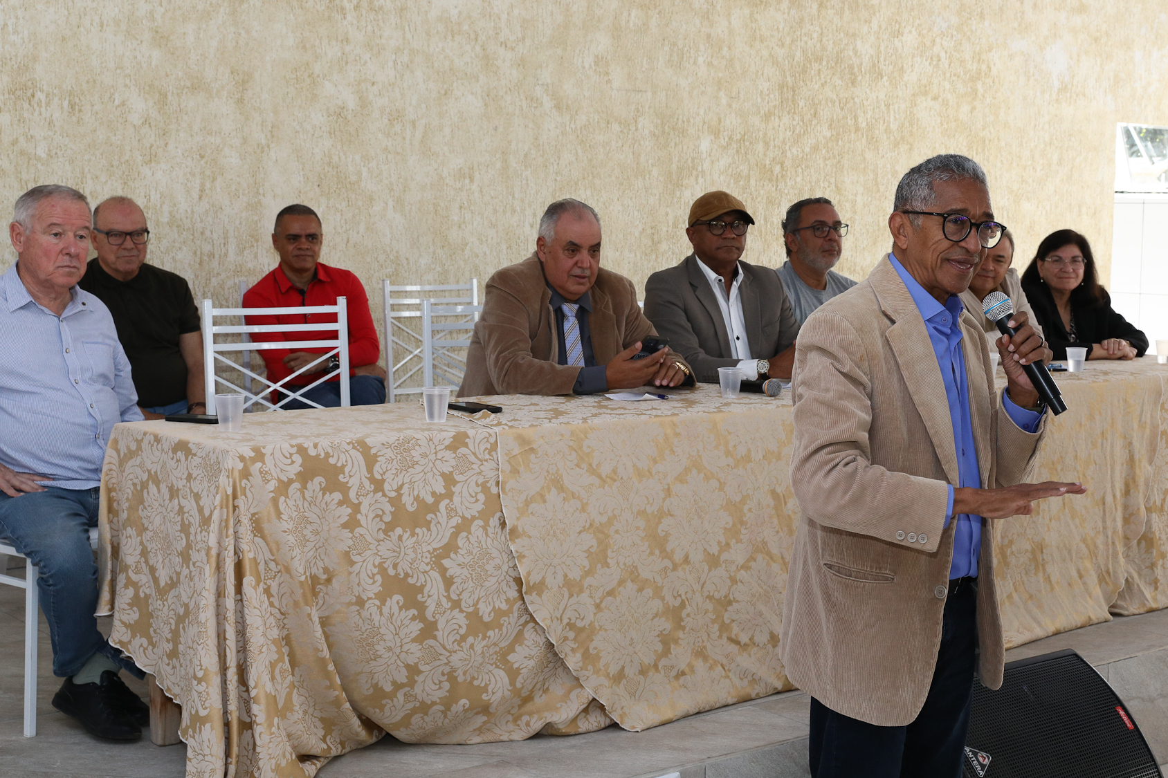 Posse da nova diretoria dos Aposentados e Pensionistas Químicos do ABC na Chácara Recanto dos Pássaros. Estrada Pouso Alegre, 169 - Rio Grande da Serra. Fotos Dino Santos. Brasil_07_06_2026.