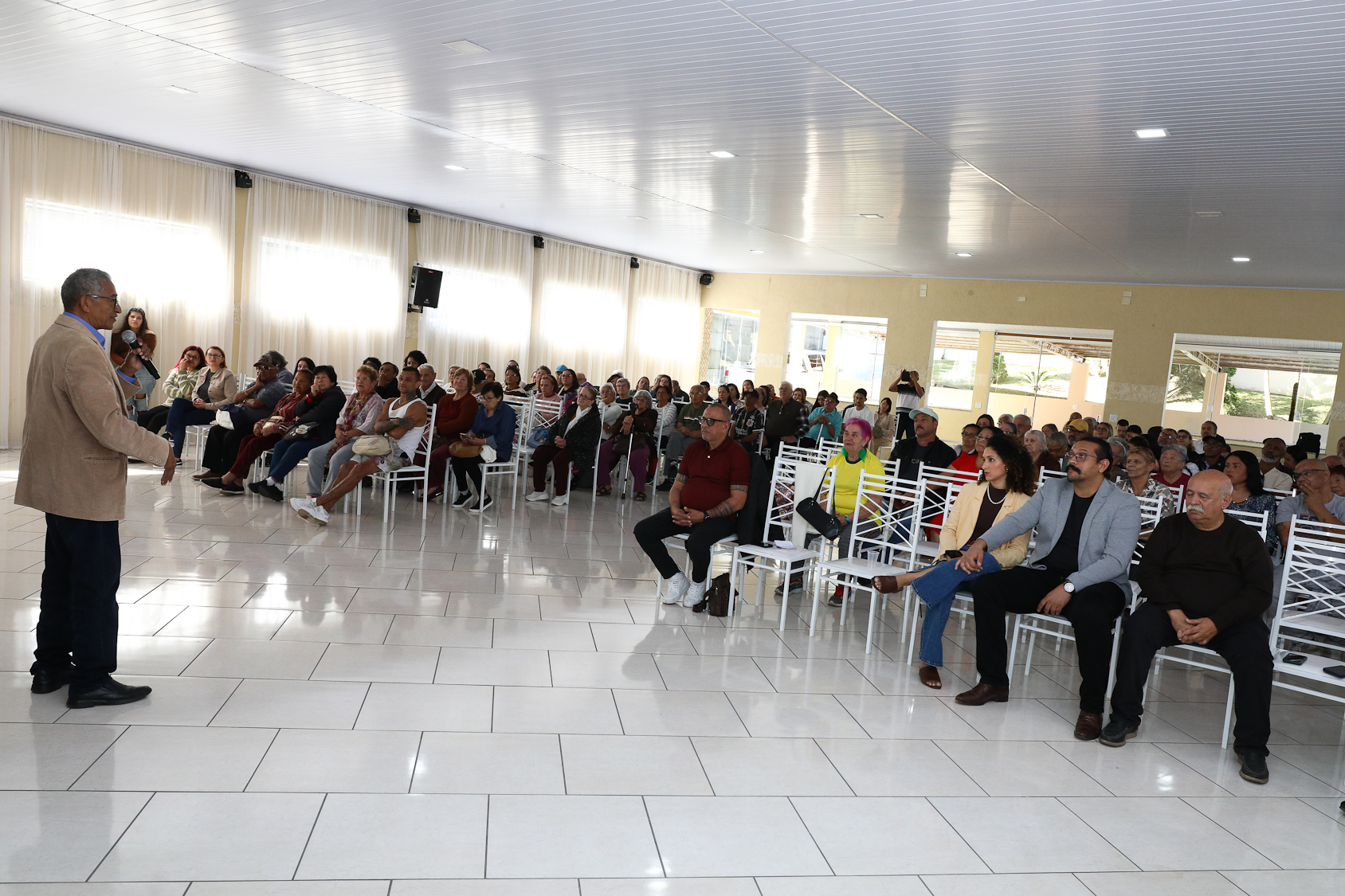 Posse da nova diretoria dos Aposentados e Pensionistas Químicos do ABC na Chácara Recanto dos Pássaros. Estrada Pouso Alegre, 169 - Rio Grande da Serra. Fotos Dino Santos. Brasil_07_06_2026.
