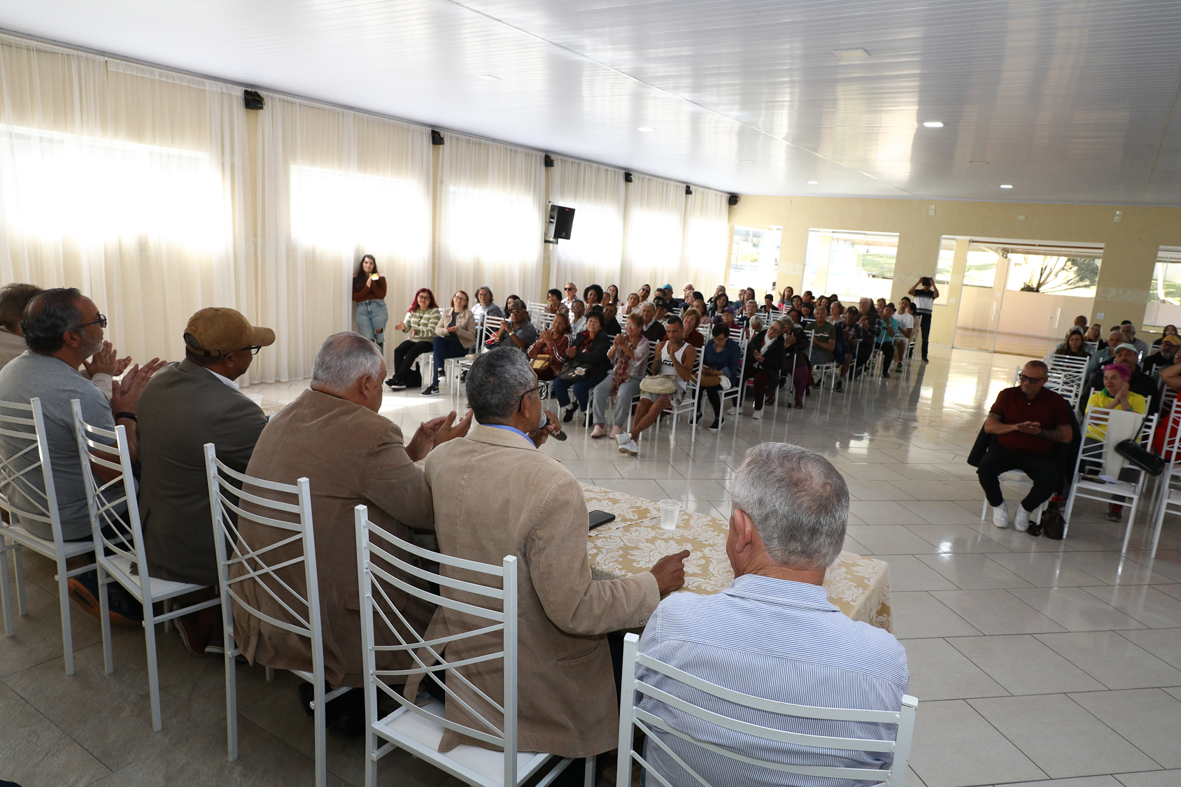 Posse da nova diretoria dos Aposentados e Pensionistas Químicos do ABC na Chácara Recanto dos Pássaros. Estrada Pouso Alegre, 169 - Rio Grande da Serra. Fotos Dino Santos. Brasil_07_06_2026.