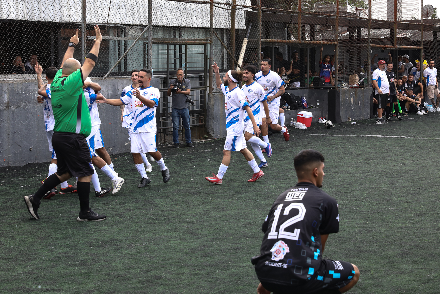 Final da 5º Copa Química Inter Empresas da sério ouro realizado na Associação Amigos do Valdibia. Rua Sebastião, 15 - Valdibia São Bernardo do Campo/SP. Fotos Dino Santos. Brasil_08_08_ 2026.
