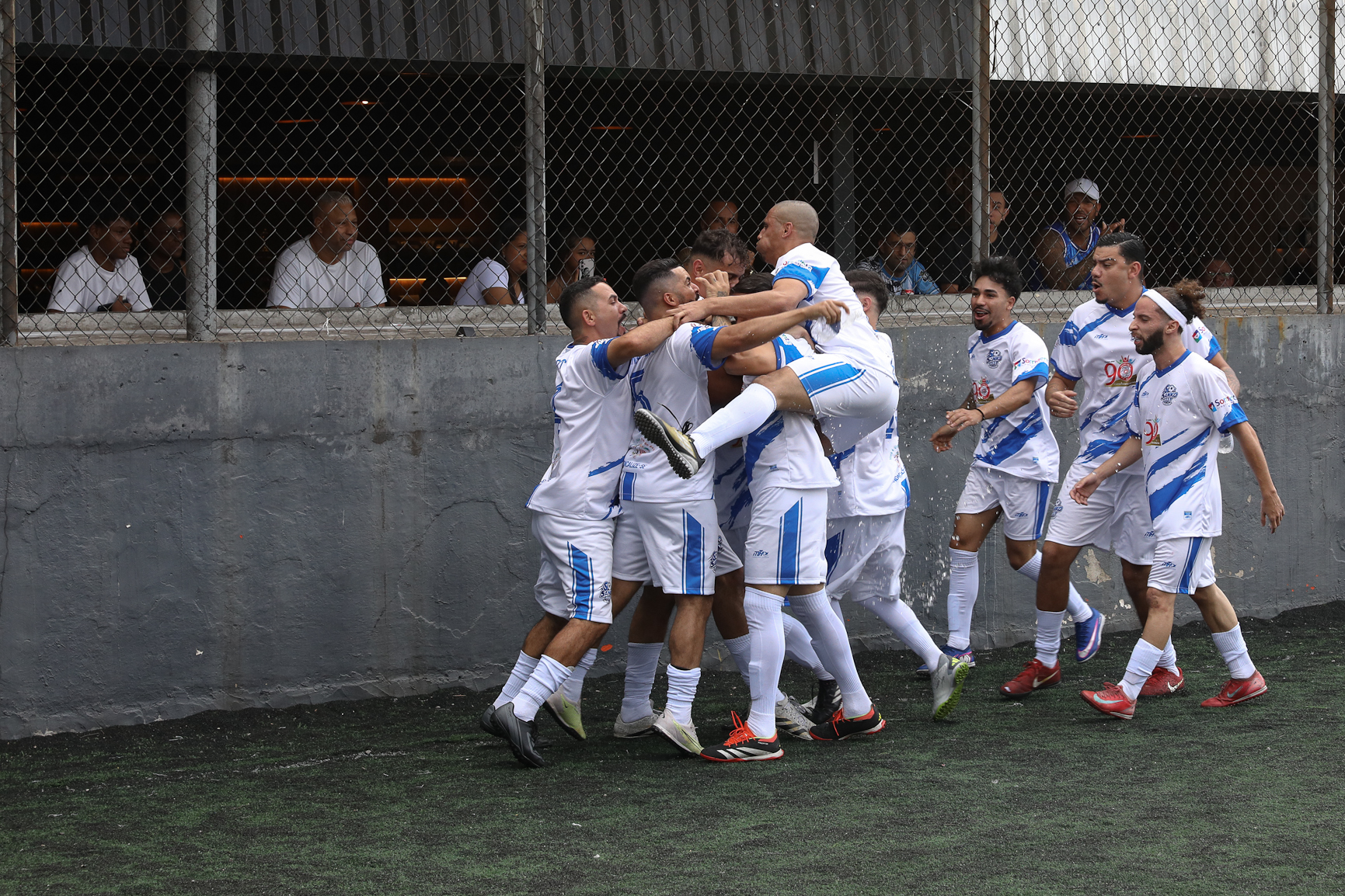 Final da 5º Copa Química Inter Empresas da sério ouro realizado na Associação Amigos do Valdibia. Rua Sebastião, 15 - Valdibia São Bernardo do Campo/SP. Fotos Dino Santos. Brasil_08_08_ 2026.