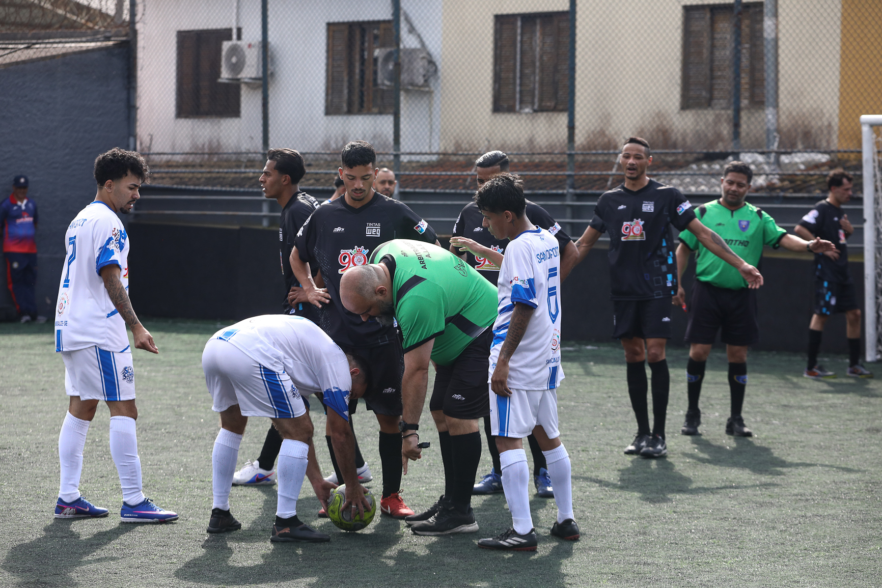 Final da 5º Copa Química Inter Empresas da sério ouro realizado na Associação Amigos do Valdibia. Rua Sebastião, 15 - Valdibia São Bernardo do Campo/SP. Fotos Dino Santos. Brasil_08_08_ 2026.