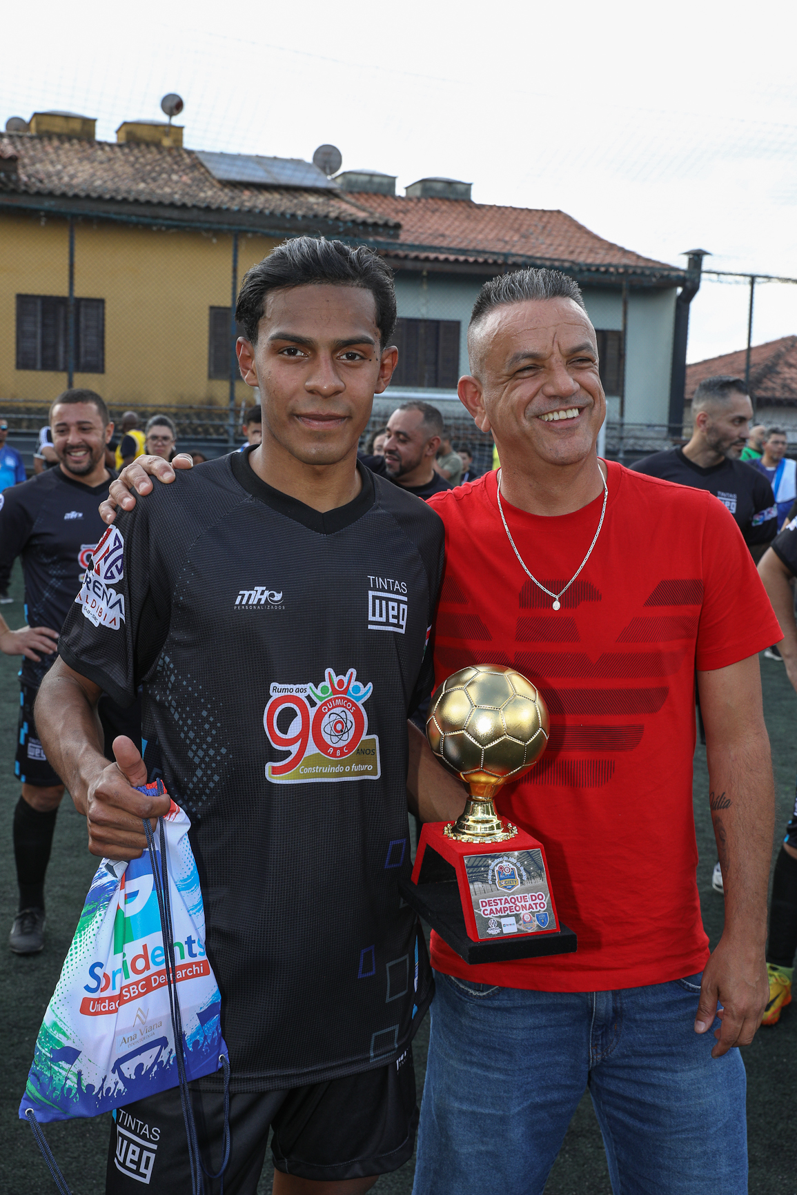 Final da 5º Copa Química Inter Empresas da sério ouro realizado na Associação Amigos do Valdibia. Rua Sebastião, 15 - Valdibia São Bernardo do Campo/SP. Fotos Dino Santos. Brasil_08_08_ 2026.