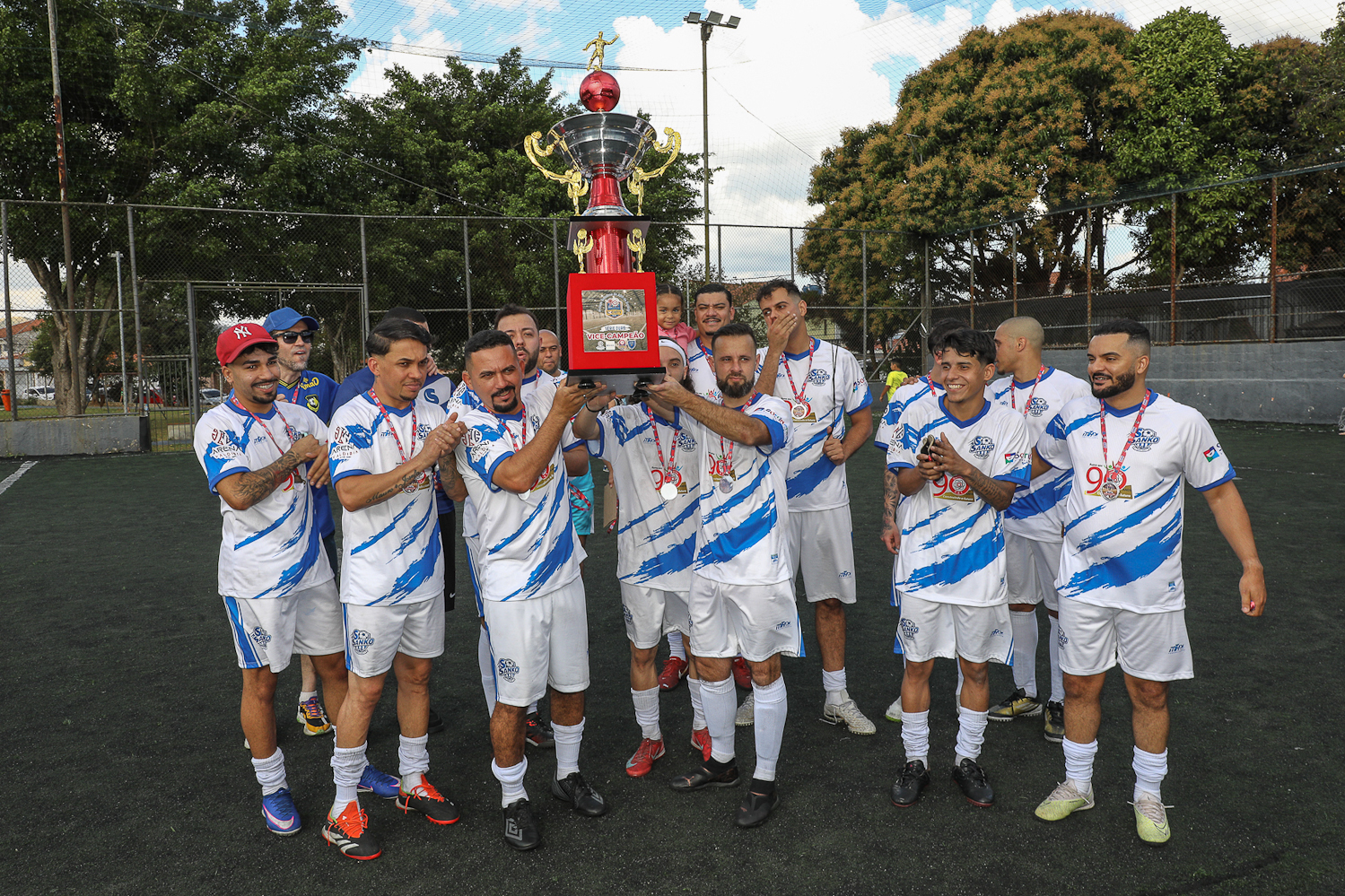 Final da 5º Copa Química Inter Empresas da sério ouro realizado na Associação Amigos do Valdibia. Rua Sebastião, 15 - Valdibia São Bernardo do Campo/SP. Fotos Dino Santos. Brasil_08_08_ 2026.
