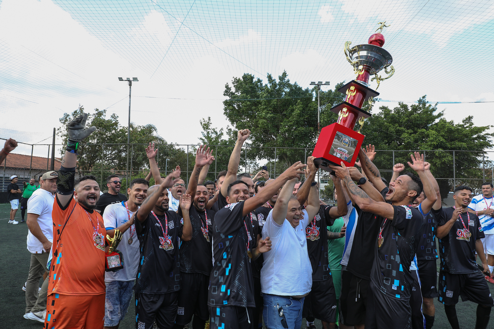 Final da 5º Copa Química Inter Empresas da sério ouro realizado na Associação Amigos do Valdibia. Rua Sebastião, 15 - Valdibia São Bernardo do Campo/SP. Fotos Dino Santos. Brasil_08_08_ 2026.