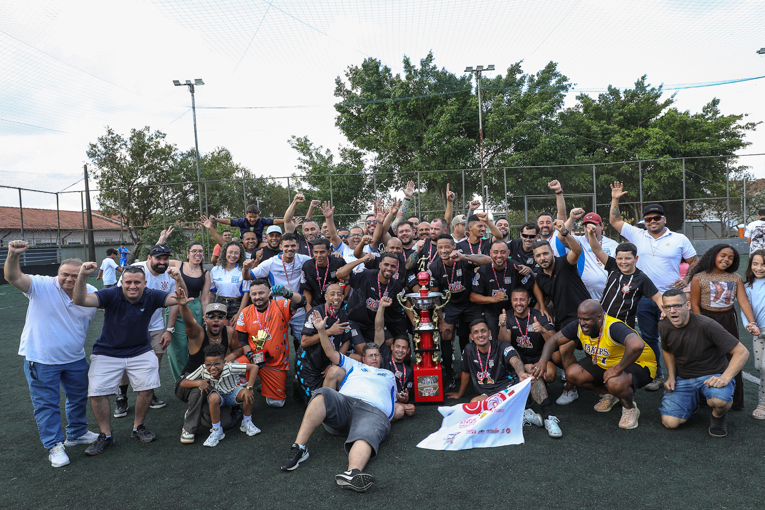 Final da 5º Copa Química Inter Empresas da sério ouro realizado na Associação Amigos do Valdibia. Rua Sebastião, 15 - Valdibia São Bernardo do Campo/SP. Fotos Dino Santos. Brasil_08_08_ 2026.