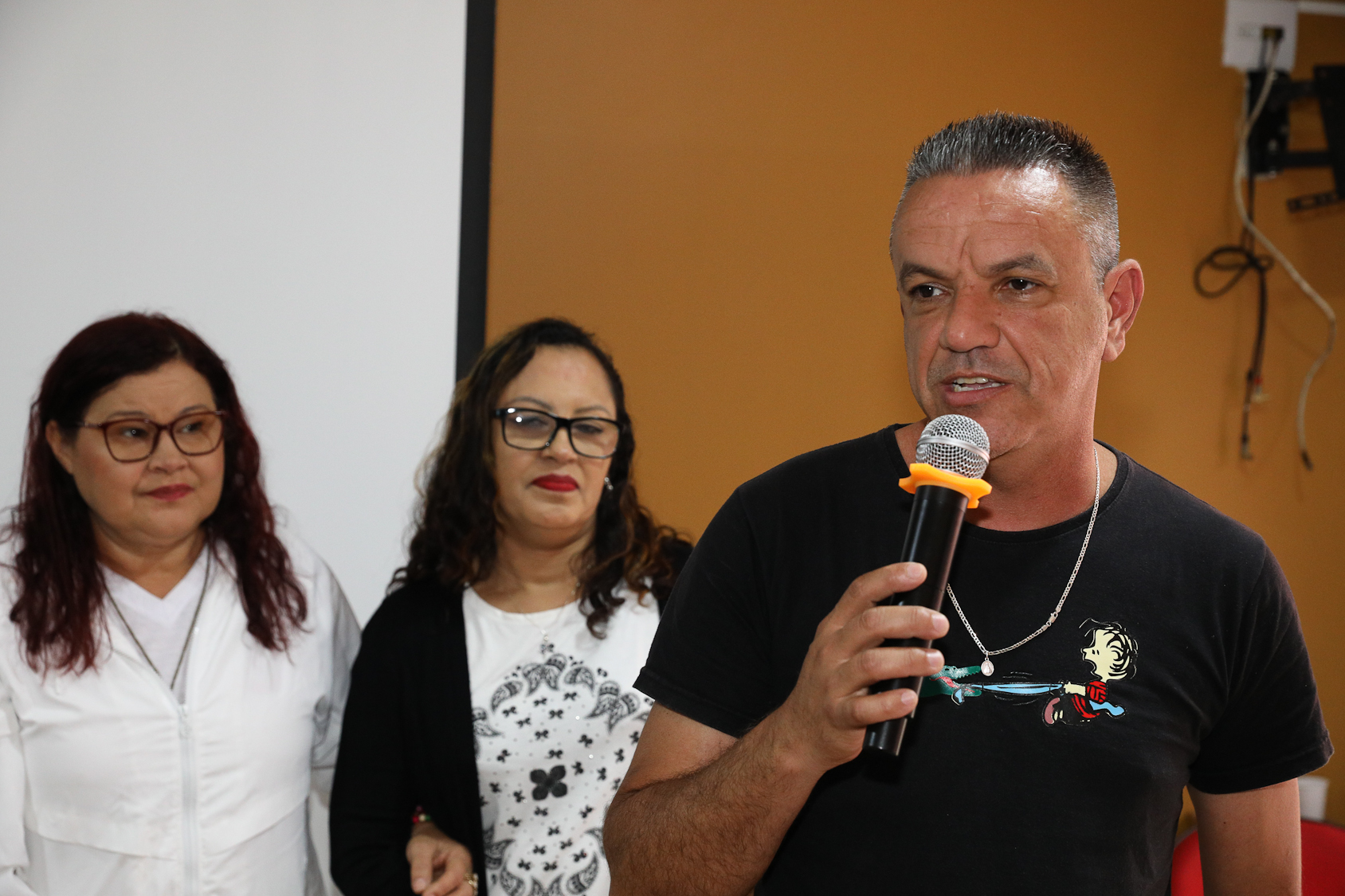 Roda de conversa com as mulheres da categoria Química do ABC sobre políticas públicas com a vereadora Ana Nice realizado na regional de Diadema. Fotos Dino Santos. Brasil_01_08_2026.