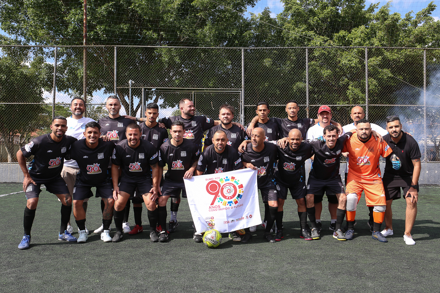 Final da 5º Copa Química Inter Empresas da sério ouro realizado na Associação Amigos do Valdibia. Rua Sebastião, 15 - Valdibia São Bernardo do Campo/SP. Fotos Dino Santos. Brasil_08_08_ 2026.