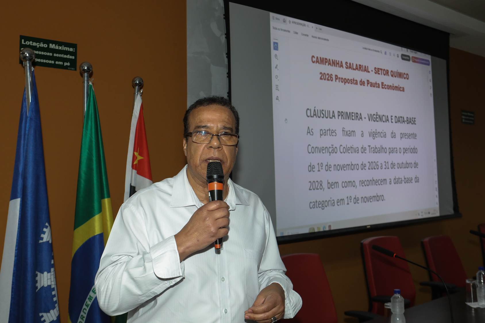 Assembleia da campanha salarial 2026/2027 realiza na Sede do Sindicato dos Químicos do ABC dia 18 de setembro de 2026.