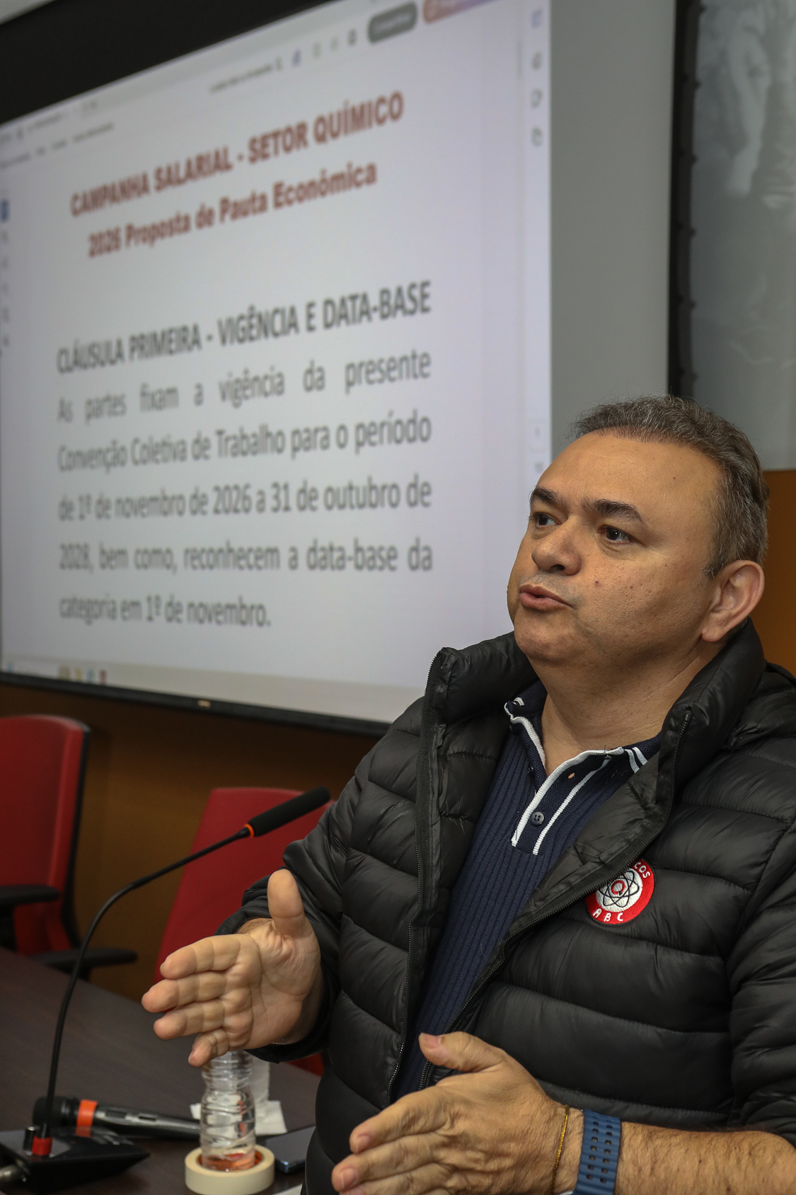 Assembleia da campanha salarial 2026/2027 realiza na Sede do Sindicato dos Químicos do ABC dia 18 de setembro de 2026.