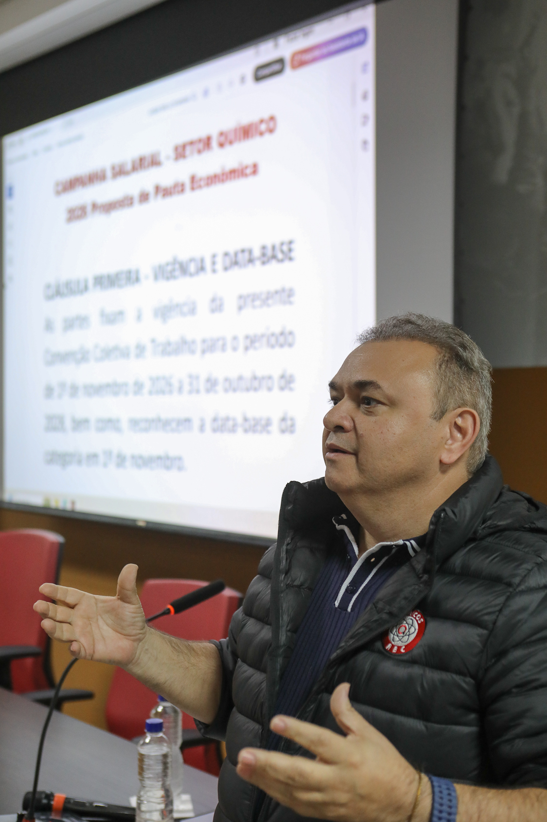 Assembleia da campanha salarial 2026/2027 realiza na Sede do Sindicato dos Químicos do ABC dia 18 de setembro de 2026.