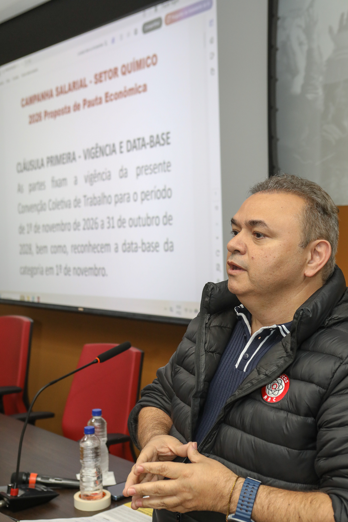 Assembleia da campanha salarial 2026/2027 realiza na Sede do Sindicato dos Químicos do ABC dia 18 de setembro de 2026.