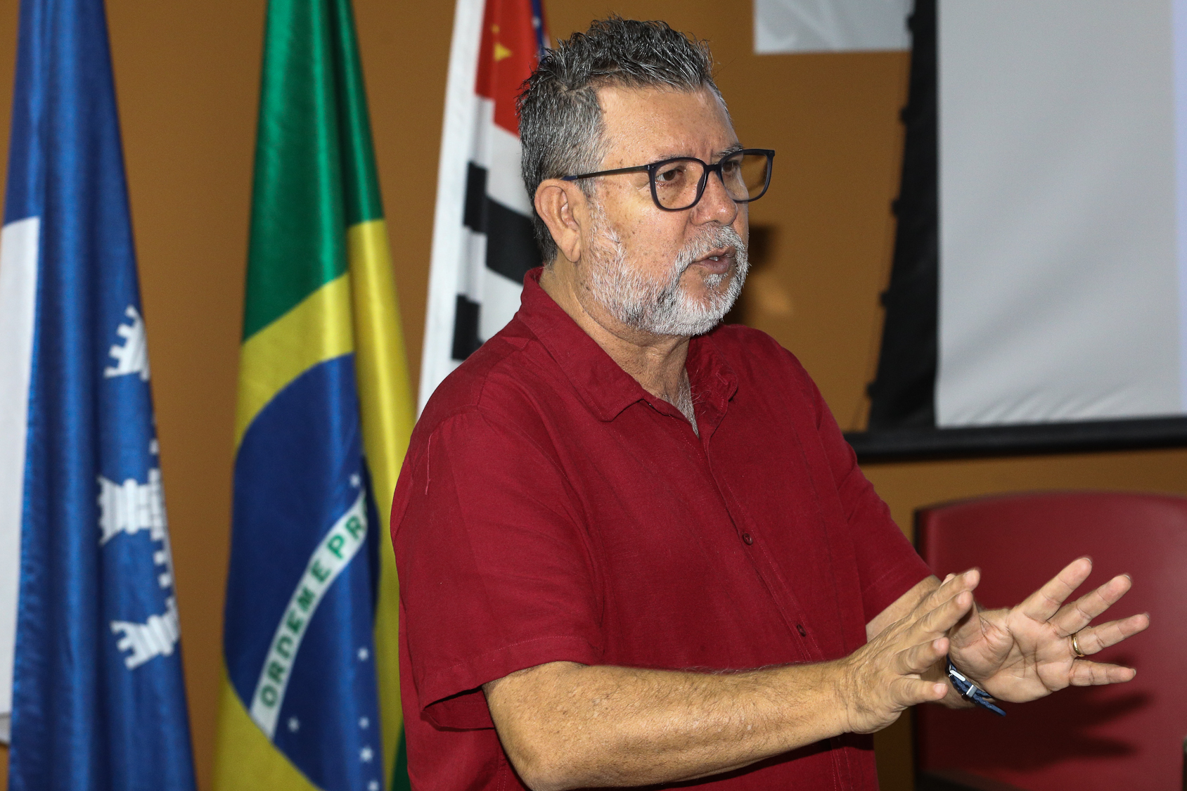 Análise de Conjuntura com foco nas eleições 2026 realizado no Sindicato dos Químicos do ABC. 