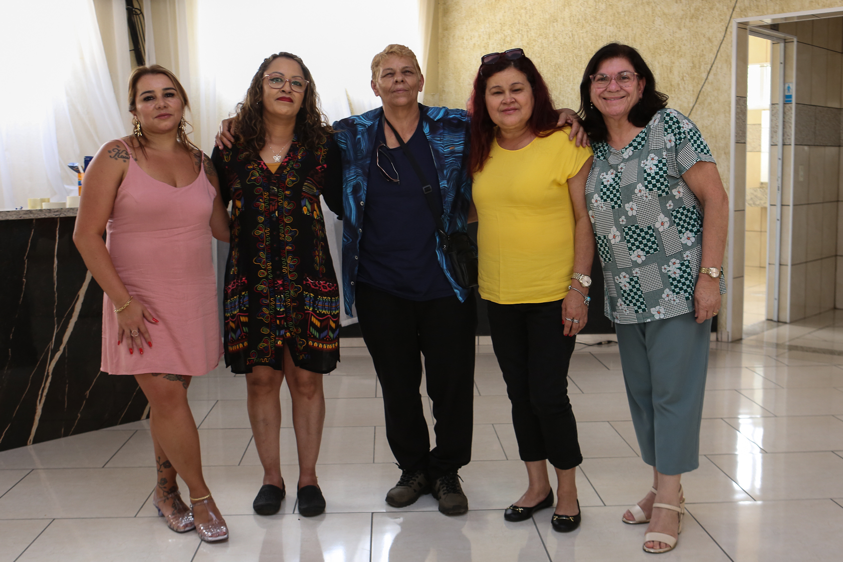Encontro de mulheres da categoria química do ABC para debater a importância do voto feminino.