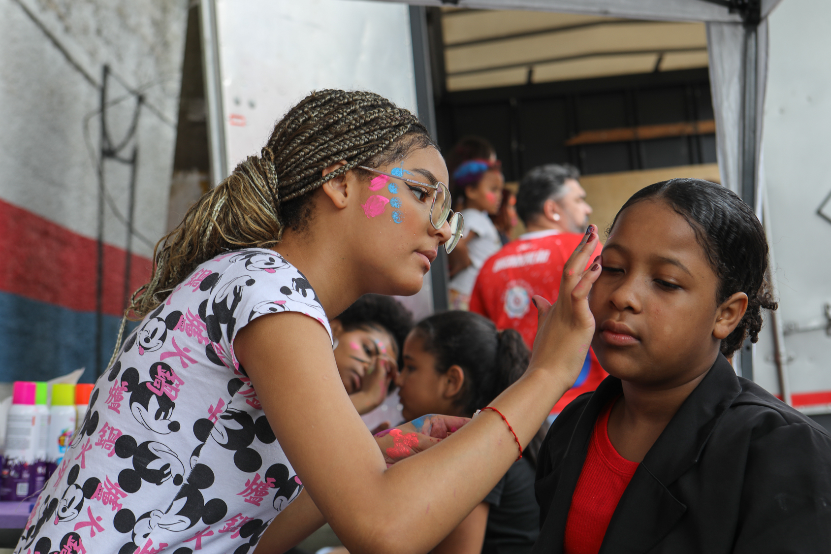Comemoração do Dia das Crianças na Regional de Diadema. Fotos Dino Santos. Brasil_12_10_2026.