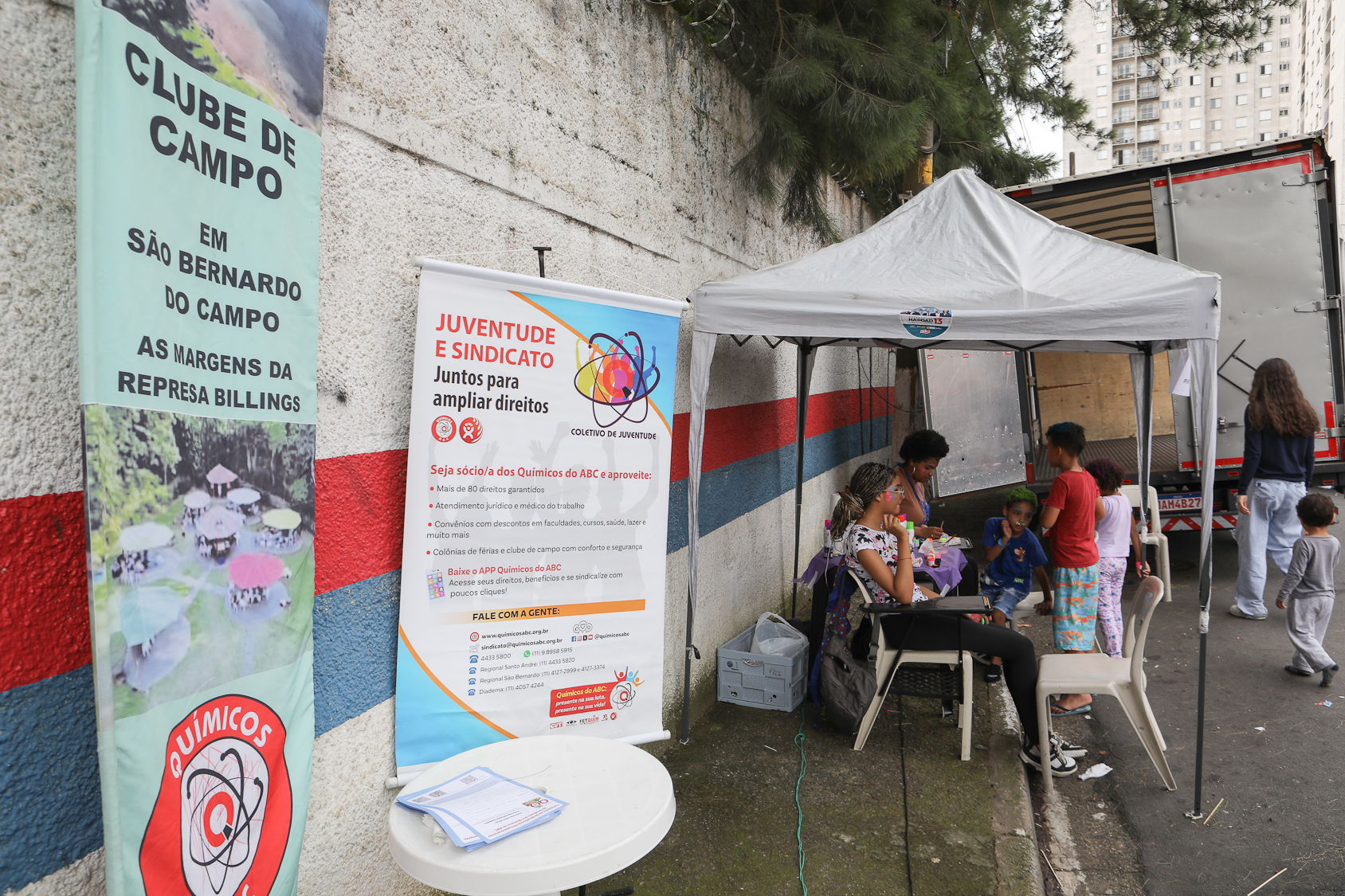 Comemoração do Dia das Crianças na Regional de Diadema. Fotos Dino Santos. Brasil_12_10_2026.
