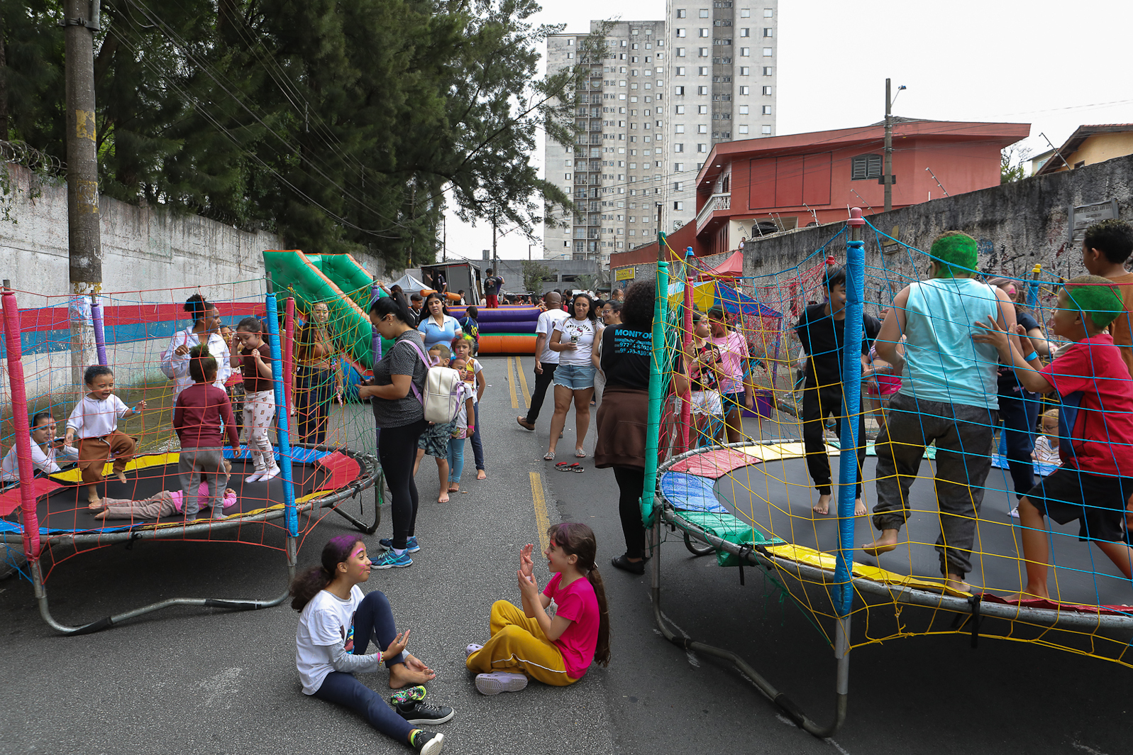 Comemoração do Dia das Crianças na Regional de Diadema. Fotos Dino Santos. Brasil_12_10_2026.