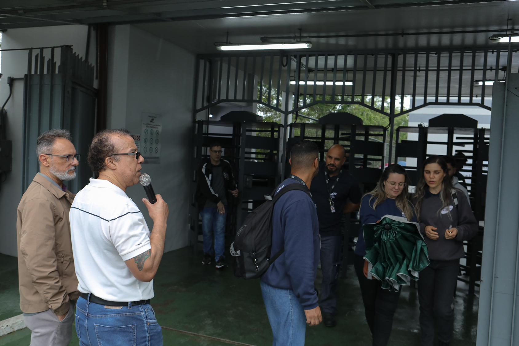Entrega dos prêmios para os ganhadores do recadastramento e os novos sócios do Sindicato. Fotos Dino Santos. Brasil_29_10_2026.